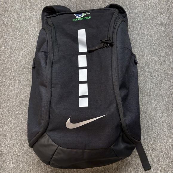 Nike Other - Nike Hoops Elite Pro Basketball School Backpack Black White BA5554